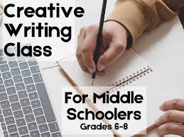 creative writing worksheets for middle school