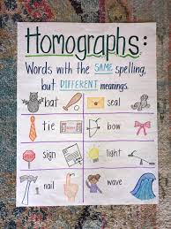 10 Highly Effective Homograph Activities For Elementary Learners ...