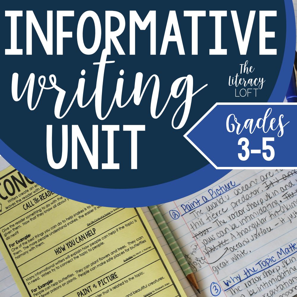 informative essay detailed lesson plan
