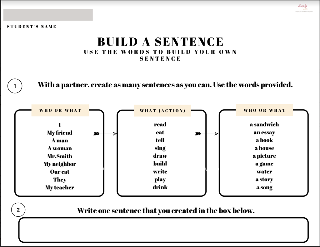 sentence-structure-teaching-resources-pedagogue