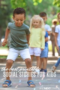 10 Free Printable Social Stories for Kids - Pedagogue