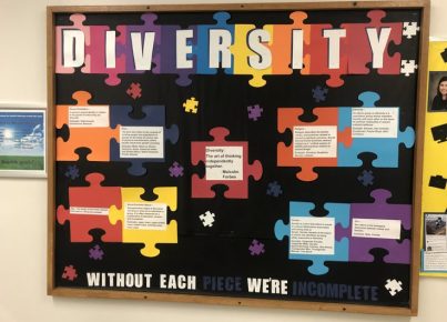 Diversity Puzzle Bulletin board_