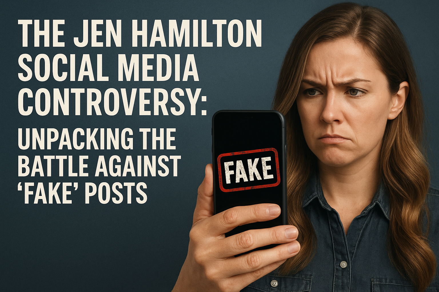 The Jen Hamilton Social Media Controversy: Unpacking the Battle Against ...